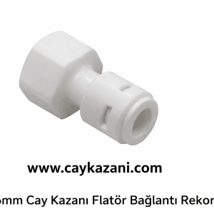 Çay Kazanı Şamandıra Bağlantı Rekoru 6mm – Su Arıtma Giriş Aparatı (Flatör Uyumlu)