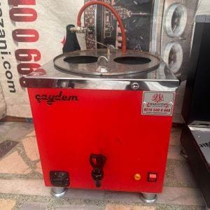 2 Demlikli Elektrikli Şamandıralı Çay Kazanı – Revizyonlu